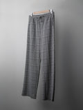 Drawstring wide leg pants